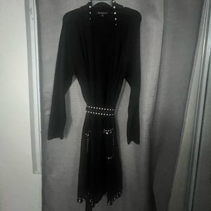 INC Cardigan/Swweater Studed Black Size L